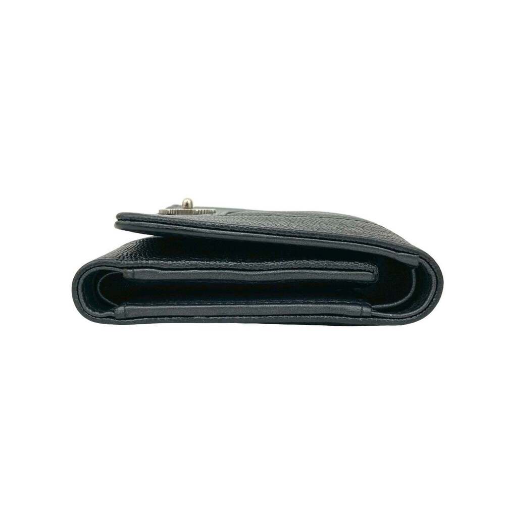 CHANEL Authentic Black Caviar Leather Wallet - Picture 4 of 10
